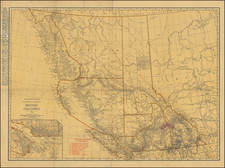 British Columbia Map By Rand McNally & Company