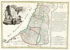 Asia and Holy Land Map By Jean Janvier