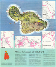 Hawaii, Hawaii and Pictorial Maps Map By Hawaii Visitors Bureau / Ray Lanterman