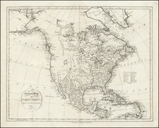 North America Map By John Reid