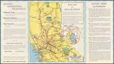 California and San Francisco & Bay Area Map By Schwabacher-Frey Co.