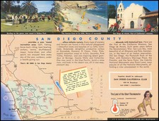 San Diego Map By San Diego-California Club