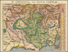 Europe, Netherlands, Switzerland, France, Austria, Poland, Baltic Countries and Germany Map By Sebastian Munster