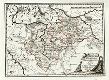 Europe and Poland Map By Franz Johann Joseph von Reilly