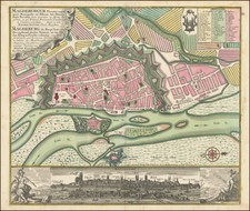 Norddeutschland Map By Matthaus Seutter