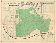 Idaho Map By United States Forest Service