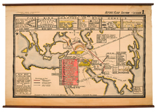 Mediterranean and Holy Land Map By Antonia Frederick Futterer