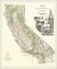 California Map By U.S. Department of Agriculture