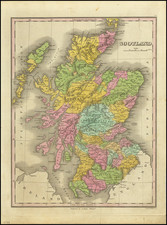 Scotland Map By Anthony Finley