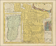 Switzerland Map By Gabriel Walser / Homann Heirs