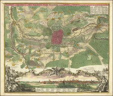 Süddeutschland Map By Johann Baptist Homann