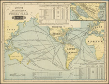 World Map By H.C. Tunison