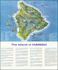 Hawaii, Hawaii and Pictorial Maps Map By Hawaii Visitors Bureau / Ray Lanterman