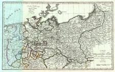 Europe, Poland, Baltic Countries and Germany Map By Tranquillo Mollo