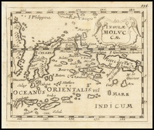 Indonesia Map By Pierre Du Val / Johann Hoffmann