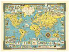 World and Pictorial Maps Map By Ernest Dudley Chase