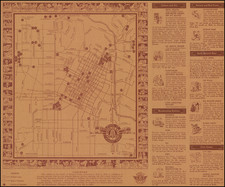 Los Angeles Railway Points of Interest Map By W. R. Main