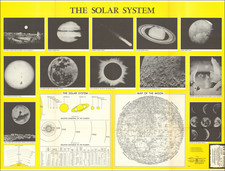 Space Exploration Map By American Map Company