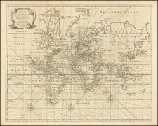 World Map By Emanuel Bowen