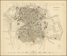 Spanish Cities Map By SDUK