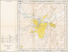 Missouri and Cold War Map By 544th Reconnaissance Technical Squadron, USAF