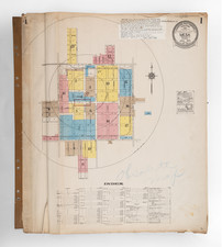 Arizona and Atlases Map By Sanborn Map Company