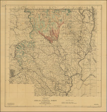 Washington Map By Forest Service U.S. Dept. of Agriculture