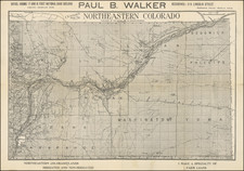 Colorado and Colorado Map By The Clason Map Company