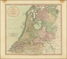 A New Map of the United Provinces, Comprehending Holland, Zealand, Utrecht, Gelders, Over Yssel, Friesland and Groningen; with the Lands of Drent, Dutch Flanders, & Dutch Brabant &c&c . . . 1799