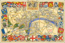 London and Pictorial Maps Map By N. V. Gray