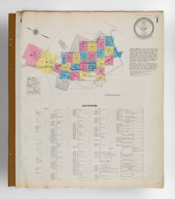 Arizona and Atlases Map By Sanborn Map Company