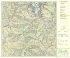 China and India Map By Erwin Hermann Manfred Schneider