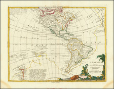 Pacific Ocean, Pacific, Oceania, New Zealand and America Map By Antonio Zatta