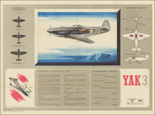 Cold War Map By Ministry of Supply, UK