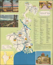 India Map By Director of Tourism West Bengal