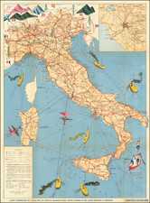 Italy Map By E.N.I.T.