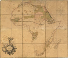 Africa. To the Committee Members of the British Association, for Discovering the Interior parts of Africa This Map Is with their Permission, most repectfully Inscribed, By their most obedient and humble Servant. A. Arrowsmith . . . 1802. By Aaron Arrowsmith