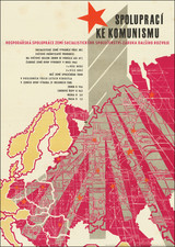 Europe and Cold War Map By Věra Nováková