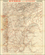 Switzerland and Nord et Nord-Est Map By Imp. Schneider & Cie.