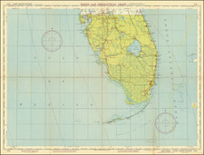 Florida Map By U.S. Coast & Geodetic Survey