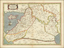 Tab. IV. Asiae in qua Mesopotamia, Syria, Arabia Petrea ac Deserta . . . [Shows Cyprus]