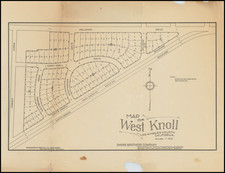 Los Angeles Map By Engineering Service Company