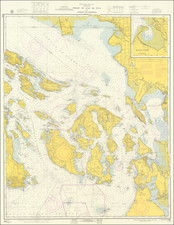 Pacific Northwest and Washington Map By Department of Commerce, United States