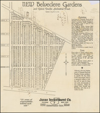 Los Angeles Map By Janss Investment Company