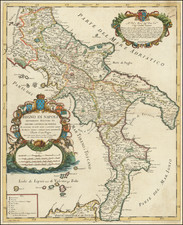 Southern Italy Map By Giacomo Giovanni Rossi