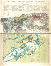 [ Geological Chart of the Alger Province ]   Essai d'une Carte Mineralogique et Geologique de la Province d'Alger