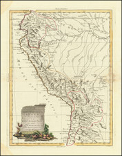 Peru & Ecuador Map By Antonio Zatta