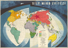 Cold War Map By L. Dvořák