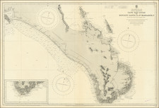 (Cabo San Lucas -- Baja California) Cape San Lucas To Espiritu Santo and Sta. Margarita Is. By British Admiralty