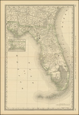Florida Map By Rand McNally & Company